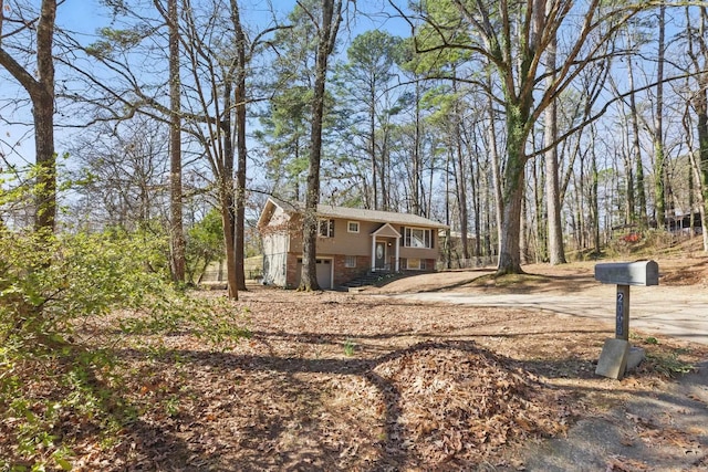 view of front of house