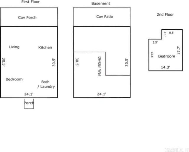 view of property floor plan