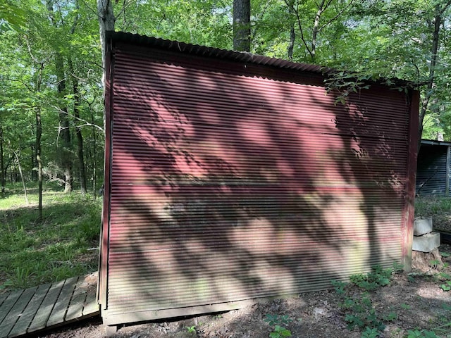 view of home's exterior