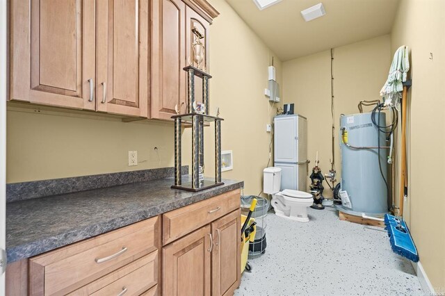 1601 Marion Anderson Rd, Hot Springs, AR 71913 - interior space featuring visible vents and water heater