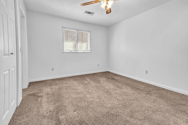 120 Lisa Blvd, Greers Ferry, AR 72067 - unfurnished bedroom featuring baseboards, a textured ceiling, and carpet flooring
