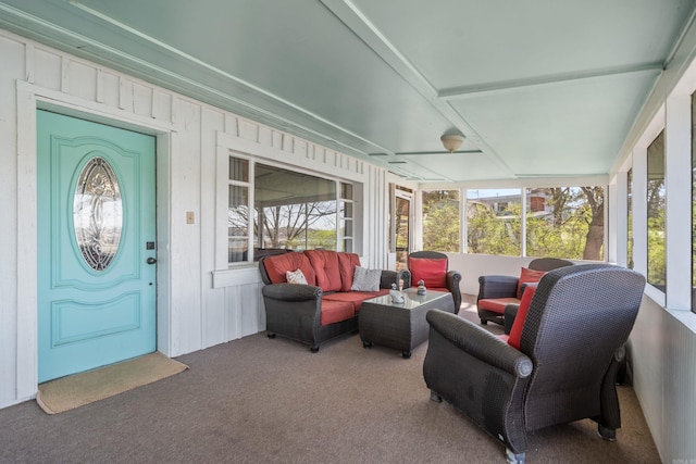 205 Ledgerock, Hot Springs, AR 71913 - sunroom / solarium featuring an outdoor hangout area