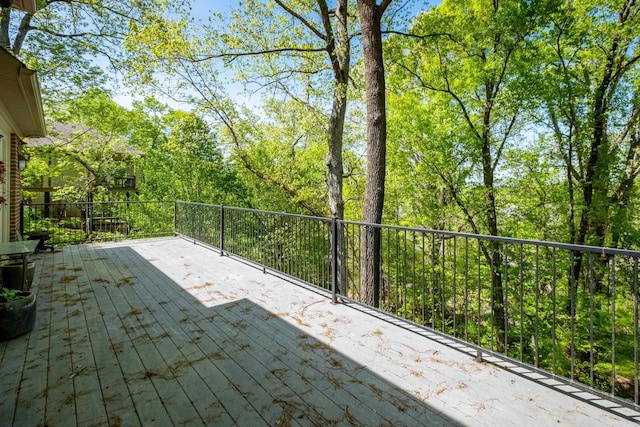 33 Greathouse Bend Dr, Little Rock, AR 72207 - view of wooden deck