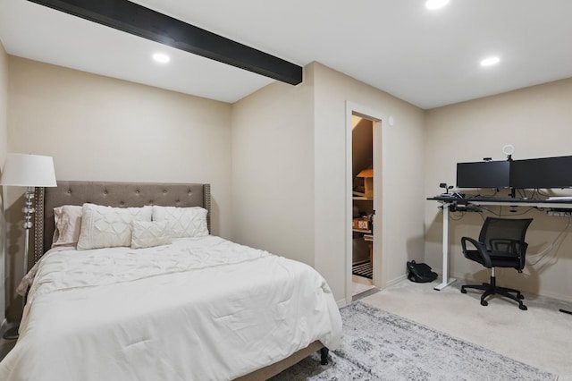 33 Greathouse Bend Dr, Little Rock, AR 72207 - bedroom with baseboards, carpet, and recessed lighting