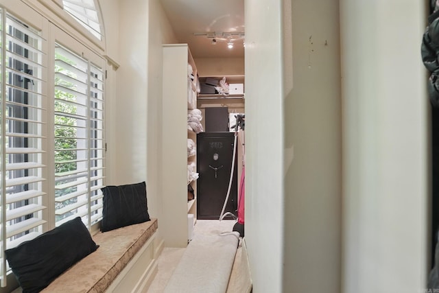 33 Greathouse Bend Dr, Little Rock, AR 72207 - corridor with rail lighting