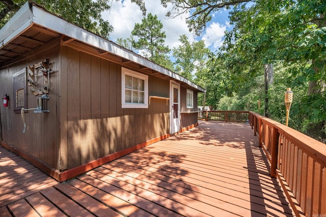 view of deck