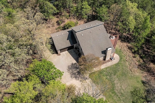 drone / aerial view