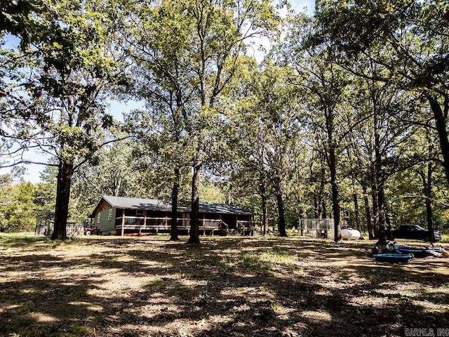 344 Rockwood Ln, Clinton, AR 72031 - view of yard