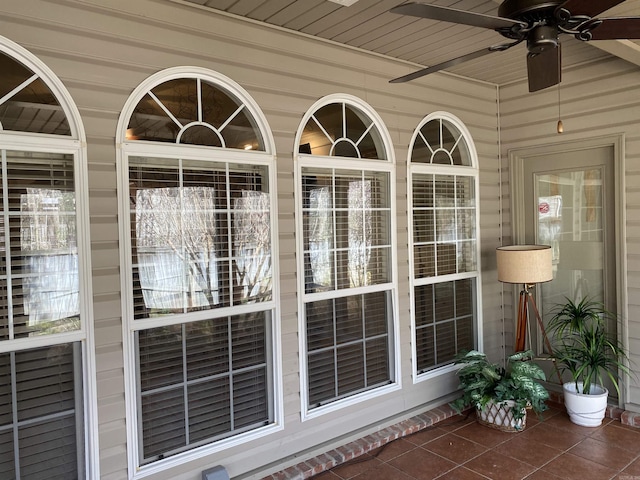 12706 Meadows Edge Ln, Little Rock, AR 72211 - view of unfurnished sunroom