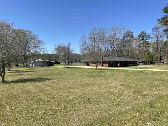 view of yard