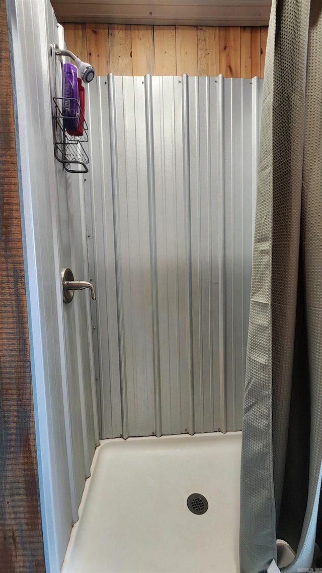 44 Duncan Ln, Story, AR 71970 - bathroom with a shower with shower curtain