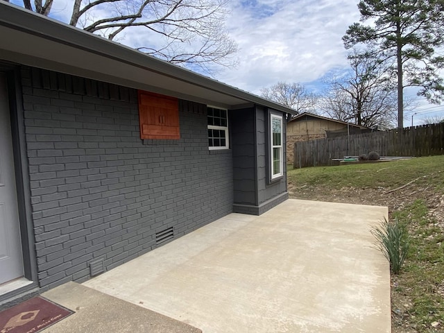 117 Circle Dr, Mount Ida, AR 71957 - view of patio / terrace with fence