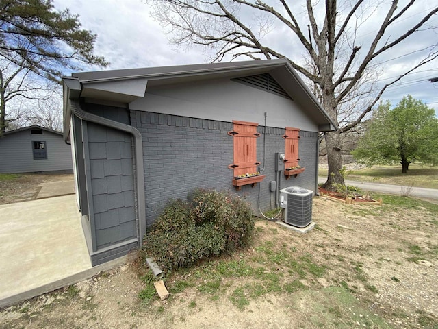 117 Circle Dr, Mount Ida, AR 71957 - view of outbuilding featuring central AC