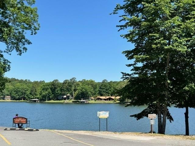 2 Dias Ln, Hot Springs Village, AR 71909 - water view with a forest