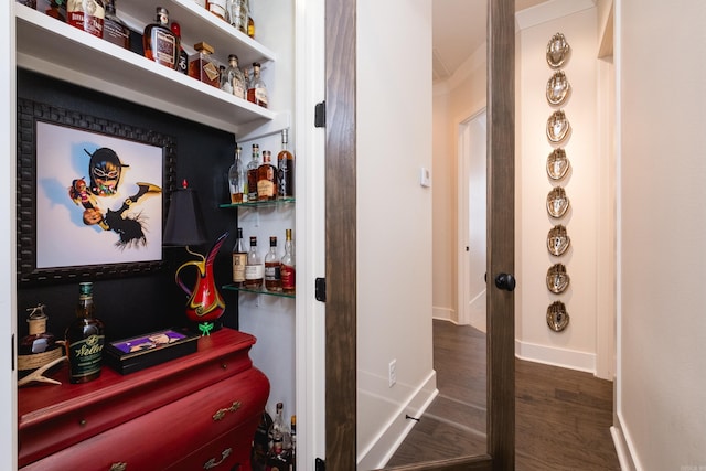 18 Ensbury Pl, Little Rock, AR 72223 - interior space featuring baseboards and wood finished floors