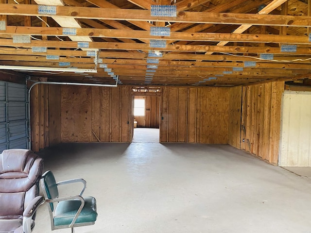 164 Polk Rd Unit 714, Mena, AR 71953 - garage featuring wooden walls