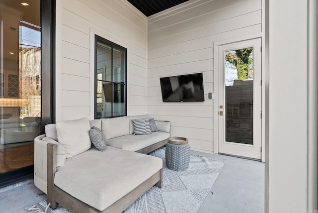 5204 Stonewall Rd, Little Rock, AR 72207 - view of patio / terrace with an outdoor living space