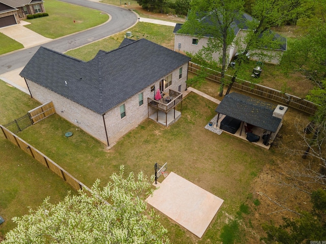 aerial view