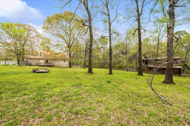 3613 Northlake Rd, Alexander, AR 72002 - view of yard with fence