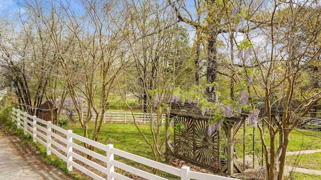 3613 Northlake Rd, Alexander, AR 72002 - view of yard with fence