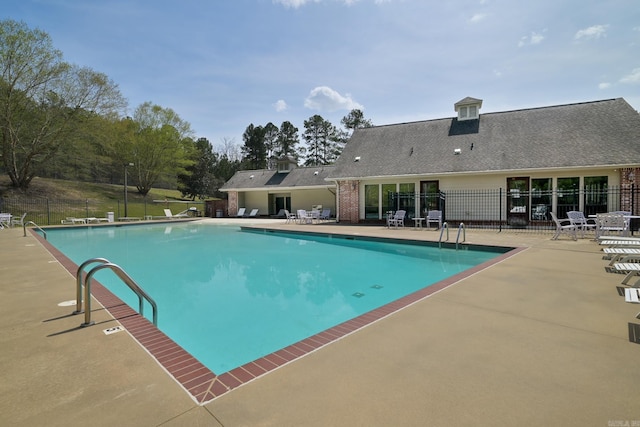 411 Sienna Lake Dr, Little Rock, AR 72210 - community pool with fence and a patio area