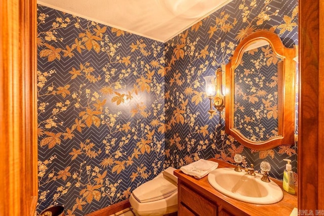1110 Huntington Pl, Heber Springs, AR 72543 - bathroom with toilet and vanity