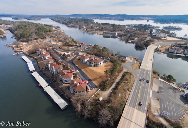 101 Long Island Dr Unit 605, Hot Springs, AR 71913 - drone / aerial view with a water view