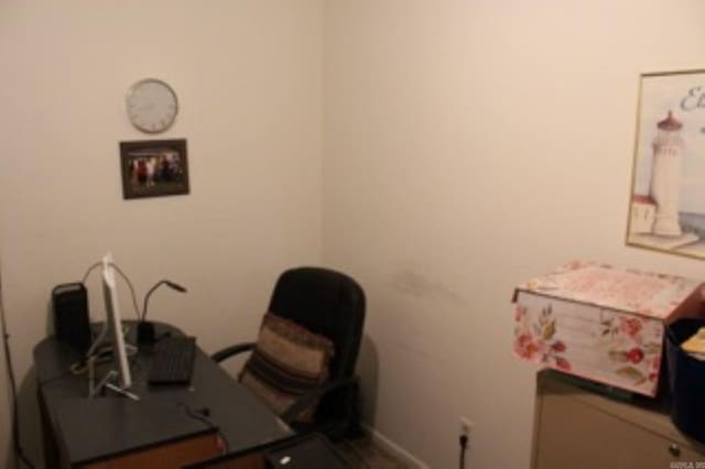office with baseboards