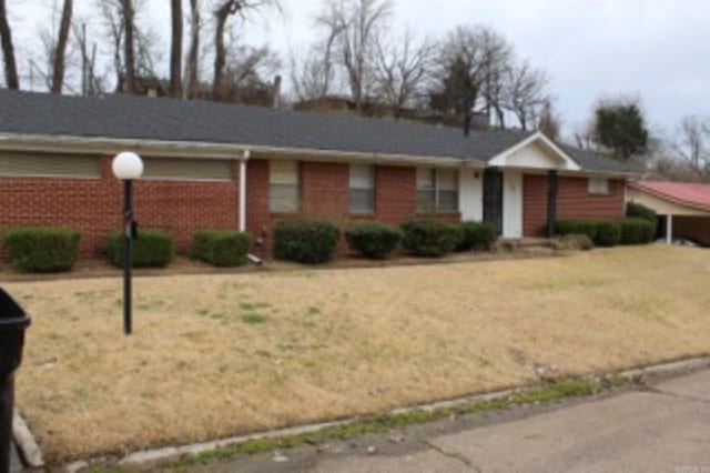 view of ranch-style home
