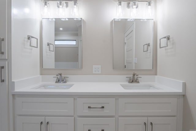 228 Michelle Dr, Beebe, AR 72012 - bathroom with double vanity