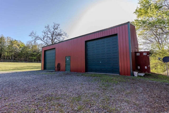 208 Mountain Dr, Perryville, AR 72126 - view of detached garage