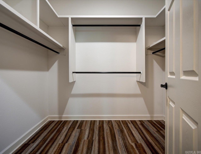 341 Diamondhead Dr, Hot Springs, AR 71913 - walk in closet with dark wood finished floors