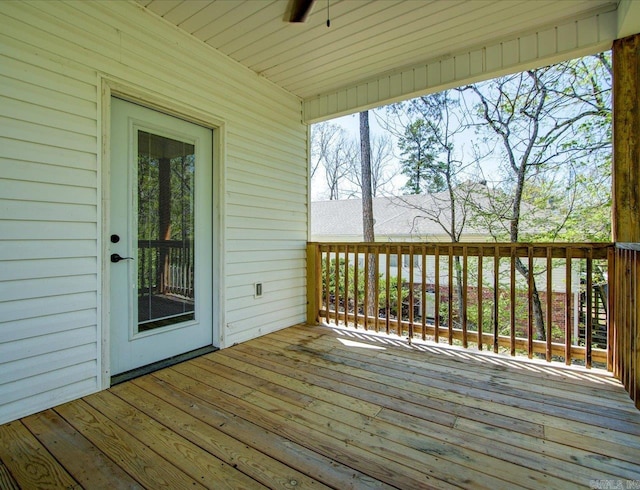 341 Diamondhead Dr, Hot Springs, AR 71913 - view of wooden terrace