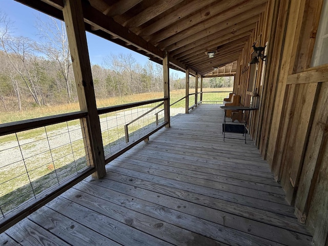 view of deck