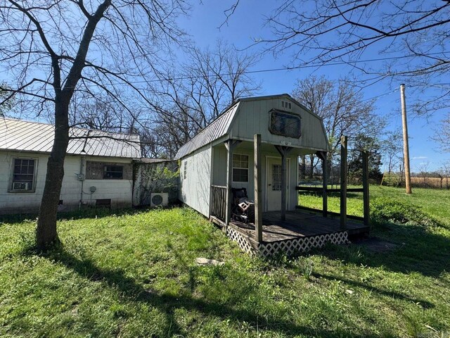 95 Terrafirma Ln, Ash Flat, AR 72513 - view of outbuilding with ac unit and an outbuilding