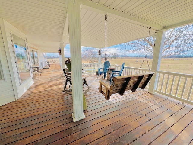 2832 Lacrosse Rd, Melbourne, AR 72556 - view of deck