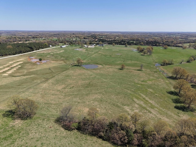 2832 Lacrosse Rd, Melbourne, AR 72556 - birds eye view of property with a rural view