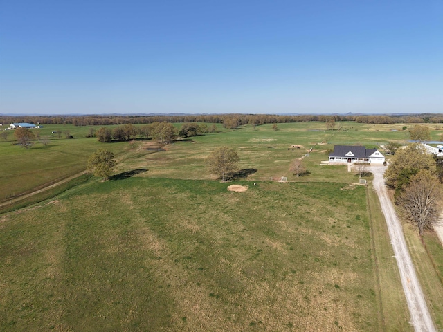 2832 Lacrosse Rd, Melbourne, AR 72556 - bird's eye view with a rural view