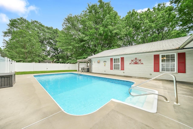 110 N Horatio Homesites Rd, Horatio, AR 71842 - view of swimming pool featuring a fenced in pool, a patio area, and a fenced backyard