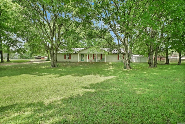 110 N Horatio Homesites Rd, Horatio, AR 71842 - view of yard