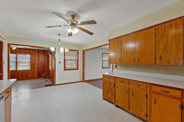 2812 N Church, Jonesboro, AR 72401 - kitchen featuring plenty of natural light, light countertops, and light floors