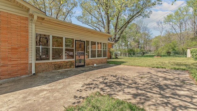 2812 N Church, Jonesboro, AR 72401 - view of patio / terrace with fence