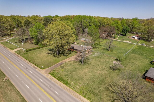 2812 N Church, Jonesboro, AR 72401 - drone / aerial view with a rural view and a view of trees