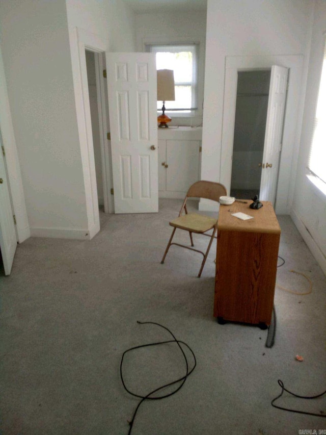 3419 Dr Martin Luther King Dr, Little Rock, AR 72206 - interior space with baseboards, plenty of natural light, and carpet floors