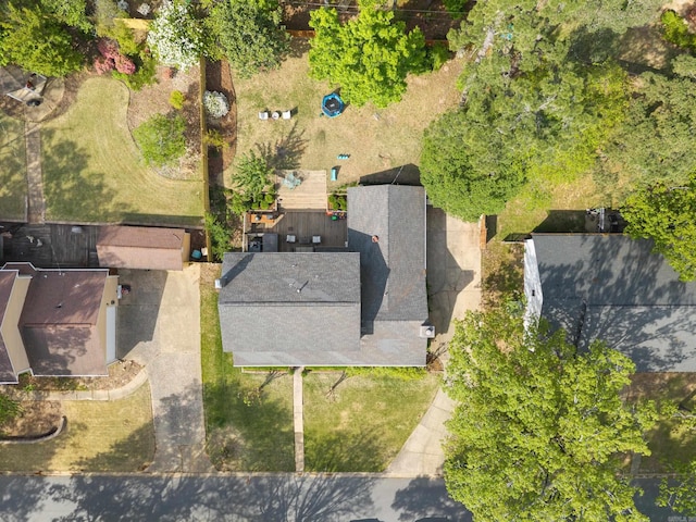 5 Huntington Rd, Little Rock, AR 72227 - drone / aerial view