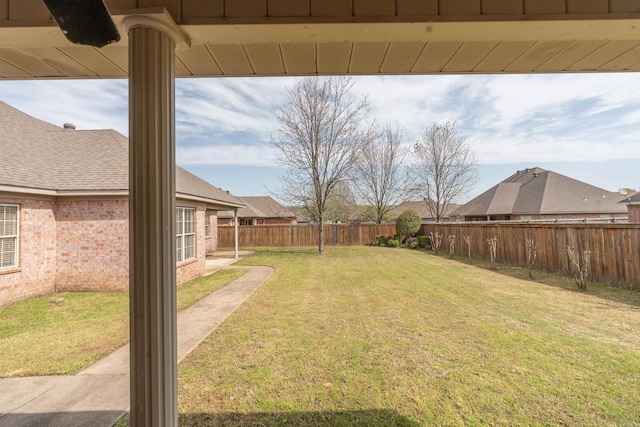 408 Crain Dr, Searcy, AR 72143 - view of yard with a fenced backyard
