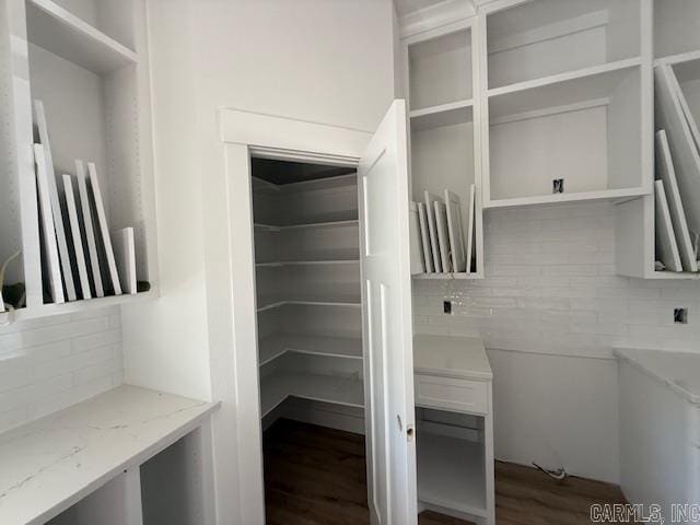 view of pantry