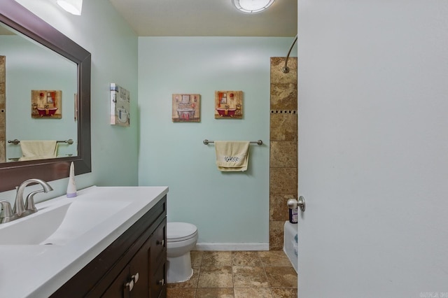 318 Burnside Dr, Little Rock, AR 72205 - full bathroom with toilet, shower / bath combination, and vanity