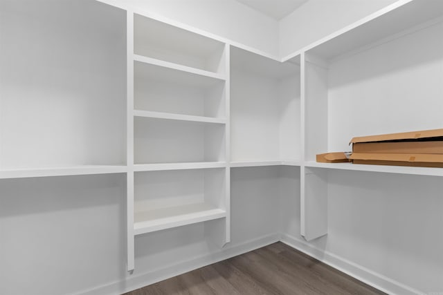 8010 Kanis Oaks Dr, Little Rock, AR 72204 - spacious closet with wood finished floors