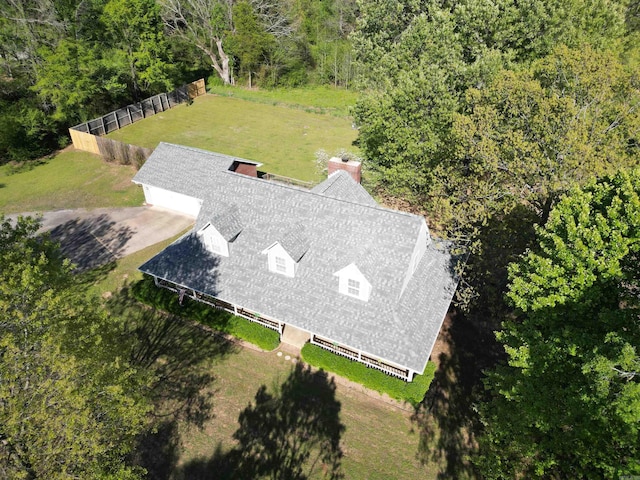 bird's eye view